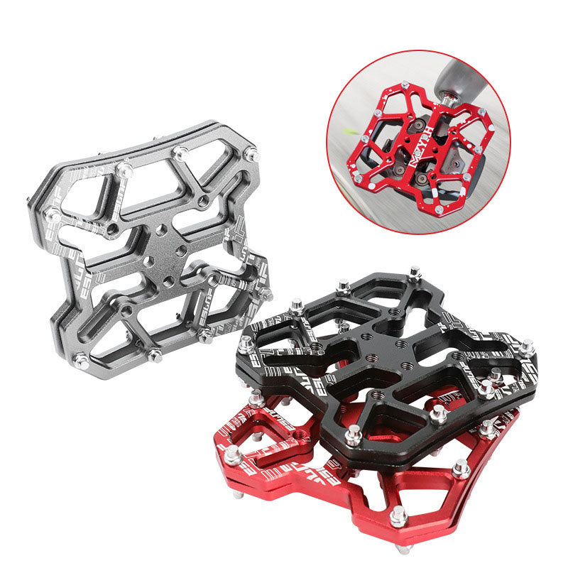 New Road Bike Lock Pedal Turn Flat Pedal Mountain Bike Quick Release Lock Piece Bicycle Splint Pedal Cycling Accessories - V.I.P Digital Presence