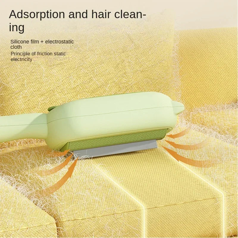 Cat Hair Cleaner, Pet Hair Removal Brush, Sticky Carpet, Sofa Cleaning Products pet accessories  pet hair remover  dog brush - V.I.P Digital Presence