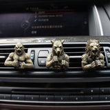 Resin Fighting Animal Set Car Fragrance Clip Decoration Creative Automotive Supplies Car Interior Decoration - V.I.P Digital Presence