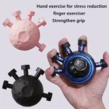 Finger strength device hand exercise decompression Finger pressing ball grip ball decompression wrist grip - V.I.P Digital Presence