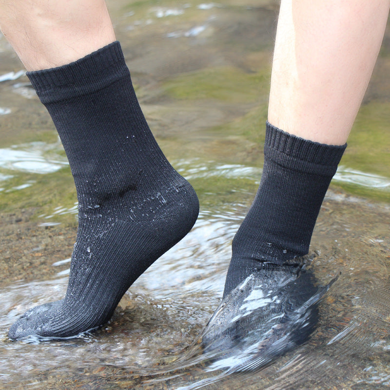 Calcetines impermeables, transpirables, para exteriores, impermeables, para senderismo, vadeo, acampada, esquí de invierno, para montar a caballo, para nieve, cálidos e impermeables.