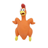 Pet Dog Toy Squeaky Chicken Latex Chew-Resistant for Large and Medium Dogs Boredom Relief Sound-Making Toy for Puppies - V.I.P Digital Presence