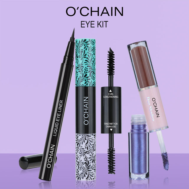 O'CHAI NMascara, long, thick, curling eyeliner, ultra-fine waterproof, non-smudge liquid eyeshadow - V.I.P Digital Presence
