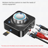 Bluetooth adapter audio receiver Bluetooth 5.0 audio receiver TF card MP3 player - V.I.P Digital Presence