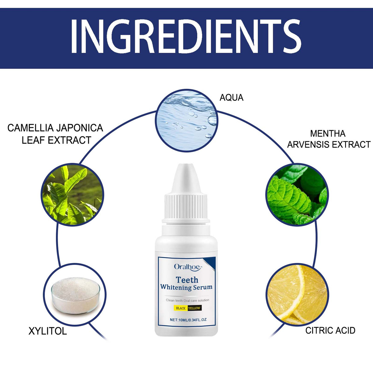 Teeth Whitening Serum, Remove Stains Yellow Dirt Deep Cleaning Whitening Essence - V.I.P Digital Presence