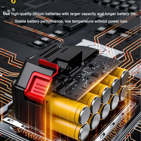 Storm machine brushless lithium battery brushed leaf blowing dust blower high-power wireless car charging turbocharged fan - V.I.P Digital Presence