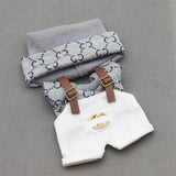 Caja sorpresa Labubu de 17 cm de primera y segunda generación, ropa para muñeca llorona de algodón de 10 cm, gorro estampado de punto
