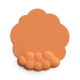Alfombrilla de ratón con reposamuñecas para teclado, nube, antideslizante, espuma viscoelástica, para escritorio, oficina, gamer, ratón, reposamuñecas