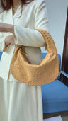 Large size women's woven bag large capacity hand-held armpit bag women's bag - V.I.P Digital Presence