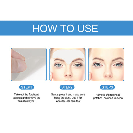 Forehead Care Patch Reduces Raised Head Lines, Firming Skin, Hydrating And Smoothing Skin Patch - V.I.P Digital Presence