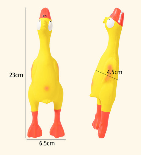Pet Latex Toy Soft and Durable Latex Squeaky Duck for Small and Medium Dogs - V.I.P Digital Presence
