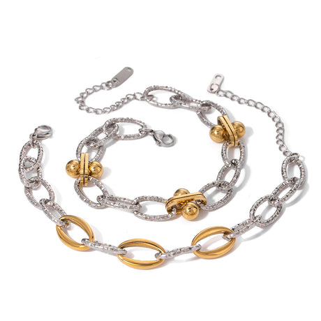 18K Gold-Plated Stainless Steel Bracelet - V.I.P Digital Presence