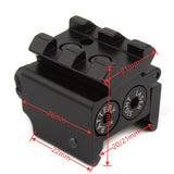 Low base small fishbone mini hanging red laser sight 20mm guide rail - V.I.P Digital Presence