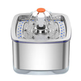 Stainless Steel Smart Pet Water Dispenser with Automatic Circulation and Filtration, Large Capacity Feeder for Cats and Dogs - V.I.P Digital Presence