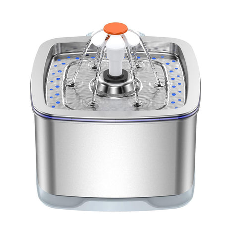 Stainless Steel Smart Pet Water Dispenser with Automatic Circulation and Filtration, Large Capacity Feeder for Cats and Dogs - V.I.P Digital Presence
