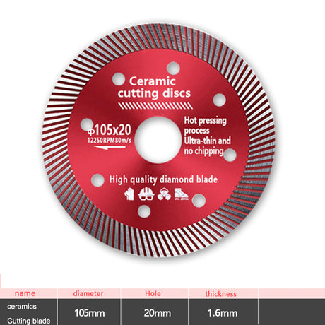 Glass King specialized cutting blades wine bottles jade tiles polished diamond slices ultra-thin ceramic saw blades - V.I.P Digital Presence