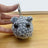 Chenille singing sad hamster keychain pendant Hamster emotional comfort doll - V.I.P Digital Presence
