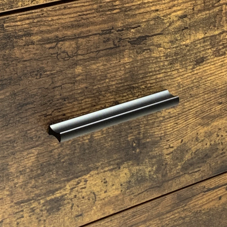 Industrial Style 6 Drawer Double Dresser Rustic Brown Wood Storage Dresser Clothes Organizer with Sturdy Steel Frame - V.I.P Digital Presence