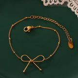 Titanium Steel Bow Bracelet - V.I.P Digital Presence
