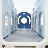 10-1 Toddler Slide Set,Kids Slide for Toddlers Ages 1+, Basketball Hoop Pirate Ship Themed Slide with Ship Head Indoor& Outdoor - V.I.P Digital Presence