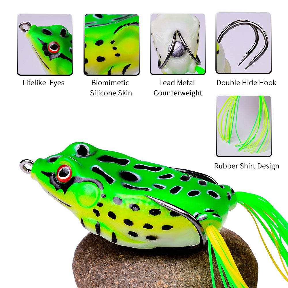 New Thunder Frog Lure Fake Bait Simulation Fake Bait Soft Bait Lua Bait Black Fish Bait - V.I.P Digital Presence