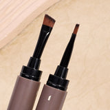 Waterproof Brown Grey Eyebrow Dyeing Cream Pencil Natural Lasting Non-smudge Setting Dye Eye Brow Pen with Brush Makeup Cosmetic - V.I.P Digital Presence