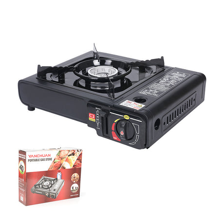 Single - burner Butane Camping Stove, windproof, adjustable, portable - V.I.P Digital Presence