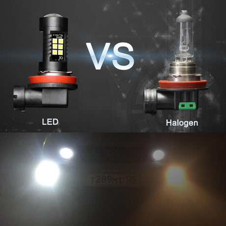 2Pcs H8 H11 Led HB4 9006 HB3 9005 Fog Lights Bulb 3030SMD 1200LM 6000K White Car Driving Running Lamp Auto Leds Light 12V 24V - V.I.P Digital Presence