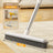 Cleaning Brush Stainless Steel Silicone Floor Brush Water Scraping Brush Long Handle Magic Carpet Brush - V.I.P Digital Presence