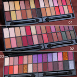 CmaaDU 28 Color Eyeshadow Palette Beginners Makeup Matte Pearlescent - V.I.P Digital Presence