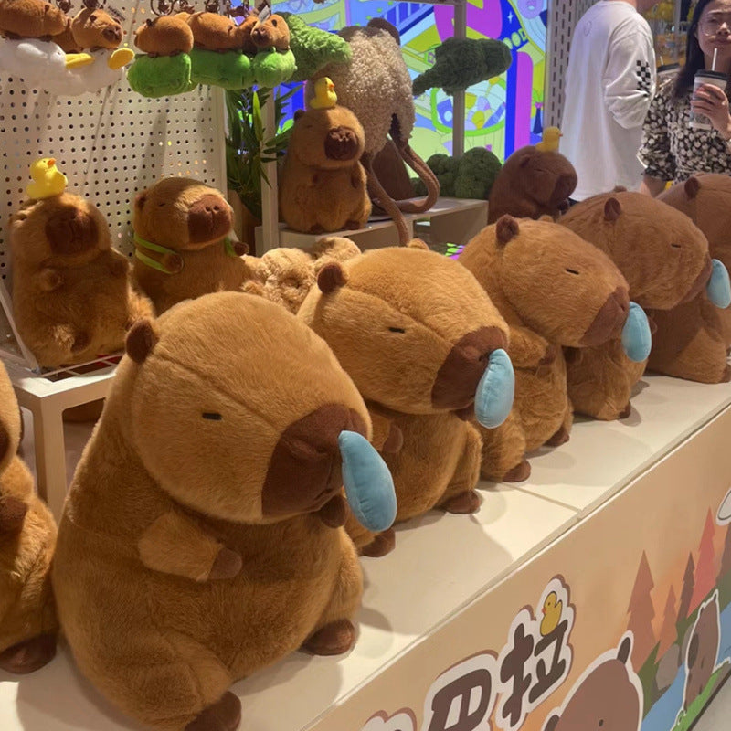 Kapibala plush toy oversized capybara plush toy pillow doll - V.I.P Digital Presence