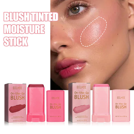 Blush Stick, Brightening Primer Solid Contouring Natural Nude Makeup Waterproof Lightweight Multi-Functional Blush Stick - V.I.P Digital Presence
