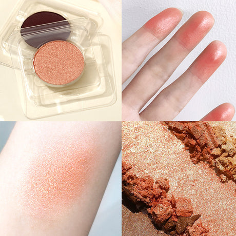 QIBEST Monochrome Eye Shadow Nude Makeup Earth Color Pearl Matte New Color Wine Red Earth Color Stage Makeup - V.I.P Digital Presence