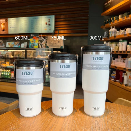 Large capacity portable insulated cup car mounted coffee cup 304 stainless steel - V.I.P Digital Presence