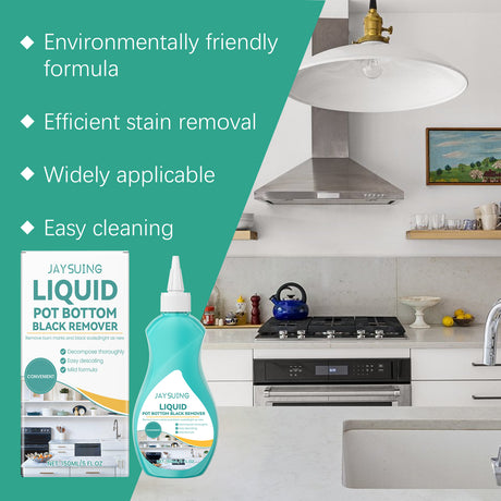 Kitchen Grease Cleaner Remove Grease And Dirt From The Bottom Of Kitchen Pans Polishing Anti-Rust Cleaner - V.I.P Digital Presence