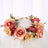 Korean style flower garland headwear, fresh flower crown, fashion show, dance party, flower crown, vacation, countryside props, - V.I.P Digital Presence