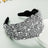 New Oversized Exaggerated Gypsophila Color Rhinestone Wide-Brimmed Headband Female Net Celebrity Fabric Personality Headwear - V.I.P Digital Presence
