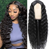 European and American Women's Wig Small Lace Center Deep Wave Long Curly Wig Headband Lace Wigs - V.I.P Digital Presence