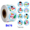 Christmas gift stickers decorative sealing sticker Merry Christmas Reward Self-adhesive labels Children's Day party - V.I.P Digital Presence