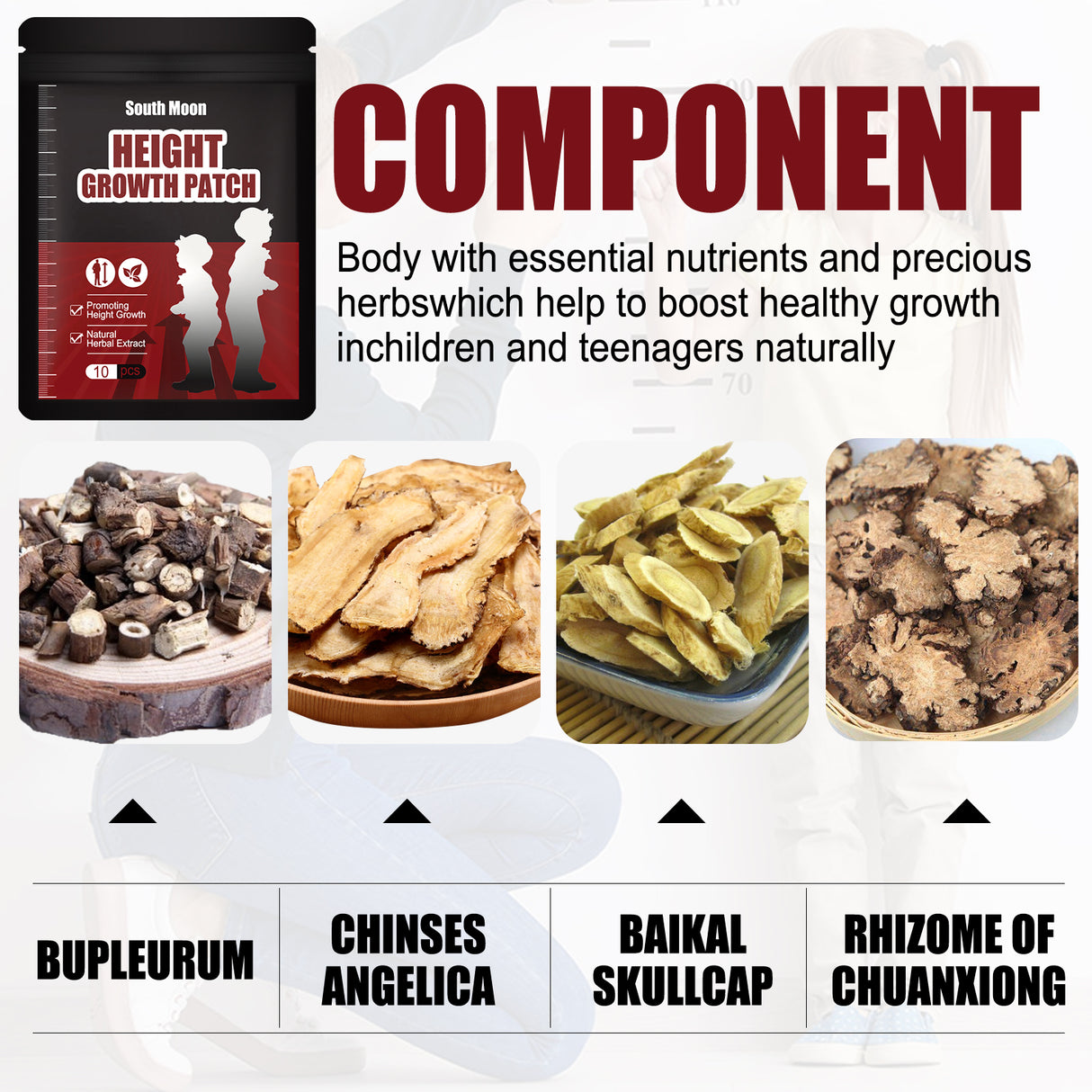 Body Care Growth Stickers, Plantar Acupoint Stimulation Patch For Adults And Children - V.I.P Digital Presence