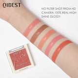 QIBEST Blush Powder Natural Repairing One Rouge Powder Is Not Easy To Take Off Makeup Matte Pearlescent Blush Powder - V.I.P Digital Presence