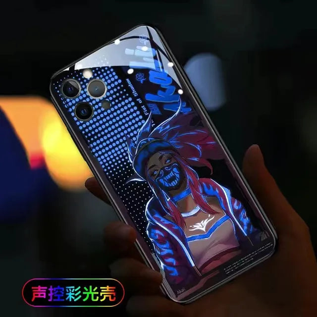 LED Flash Call Light Case For Samsung Galaxy S23 Ultra S22 21 Note 20 Ultra FE Selfie Light Cover for Samsung S21 S20 Plus Coque - V.I.P Digital Presence