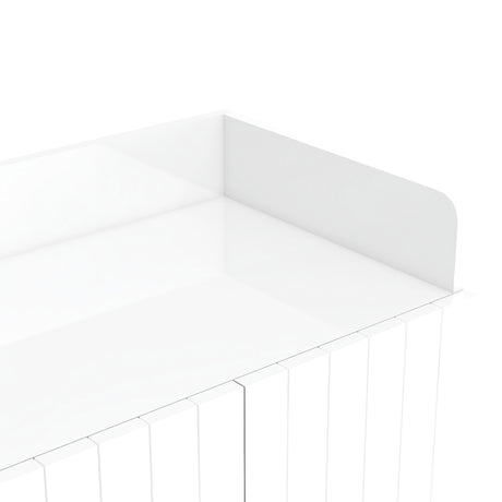 U-Can shoe cabinet with door, 11 layers with adjustable shelves, modern wooden shoe cabinet (PVC surface) - V.I.P Digital Presence