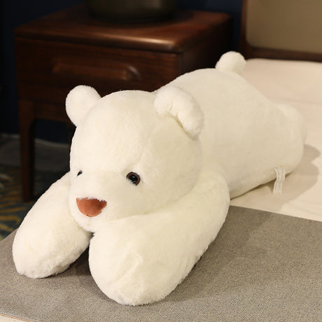 Lying down polar bear plush toy panda doll sleeping pillow doll - V.I.P Digital Presence
