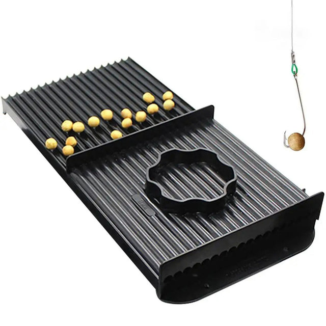 Boilie Roller Black Boilie Rolling Table Portable Funny Bait Maker Ball Making Fishing Pond Ball Bait Molding Machine Round Bait - V.I.P Digital Presence