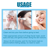 Apply A Sleep Mask, Moisturize Shrink Pores Reduce Facial Melanin Refreshing Mask - V.I.P Digital Presence