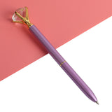 21Color Kawaii Ballpoint Pen Big Gem Metal Ball Pen With Large Diamond Blue And Black Magical Pen Fashion School Office Supplies - V.I.P Digital Presence