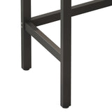 Modern Design Kitchen Dining Table Pub Table Long Dining Table Set with 3 Stools Easy Assembly Natural - V.I.P Digital Presence