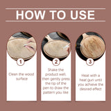 Woodworking Drawing Pen, Woodworking Burning Pen Wood Pyrography Pen Drawing Scorch Pen Wood Mark Number - V.I.P Digital Presence