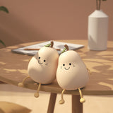 Creative Colorful Pear Duck Pear Night Light Pear Night Light Couple Gift Silicone Cute Night Light Sleeping Night Light - V.I.P Digital Presence